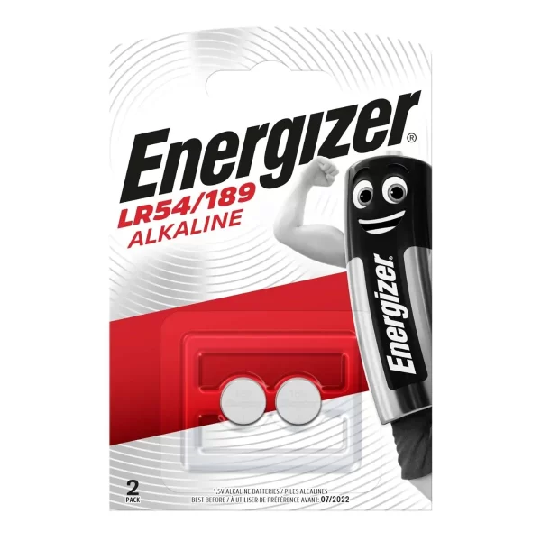 Energizer LR54/189 Alkaline Coin Cell - Pack of 2