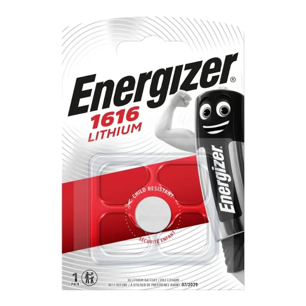 Energizer CR1616 Lithium Coin Cell - Pack of 1