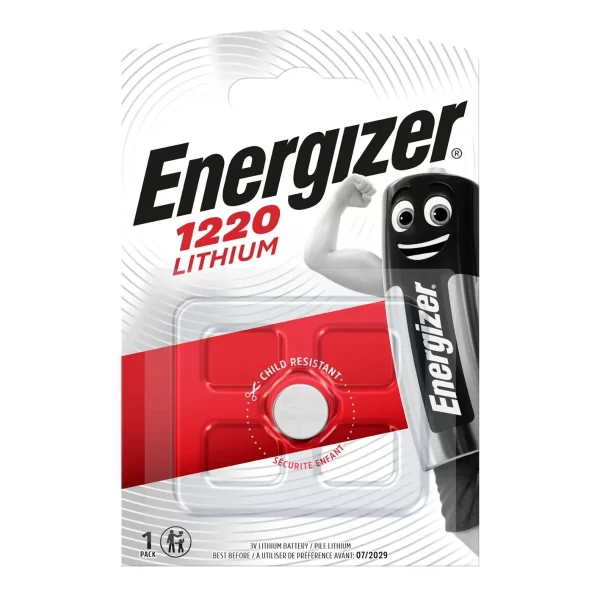 Energizer CR1220 Lithium Coin Cell - Pack of 1