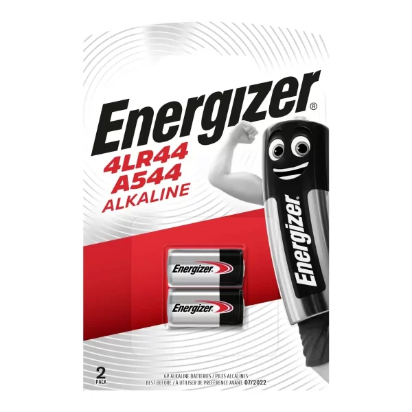 Energizer 4LR44/A544 Alkaline - Pack of 2