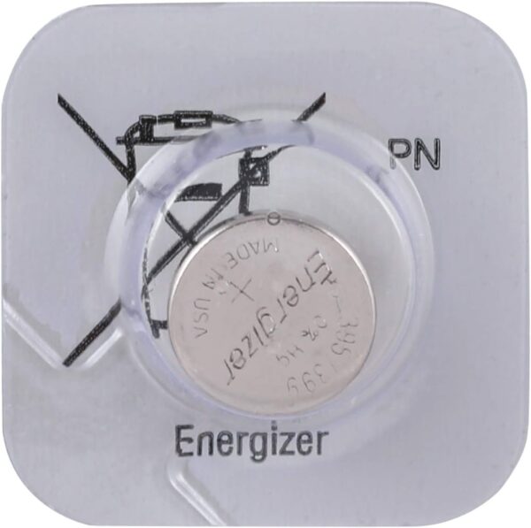 Energizer 395/399 Silver Oxide Coin Cell - Pack of 2