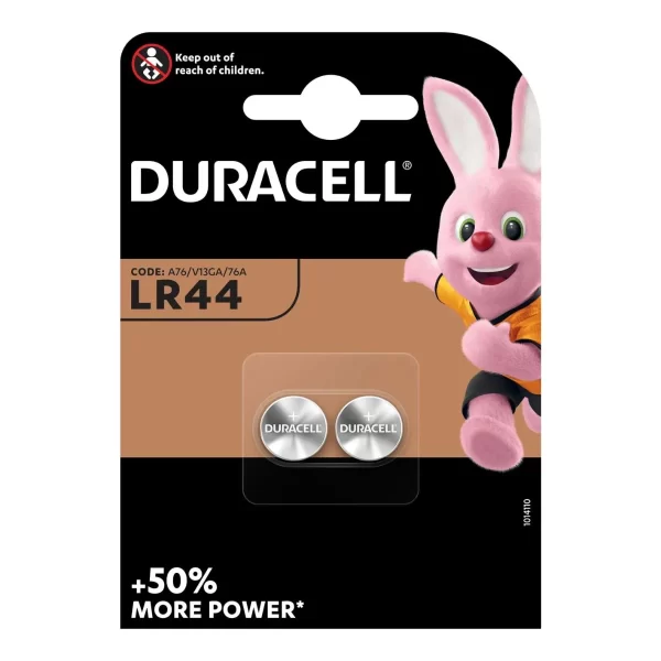 Duracell LR44 1.5V Alkaline Pack of 2